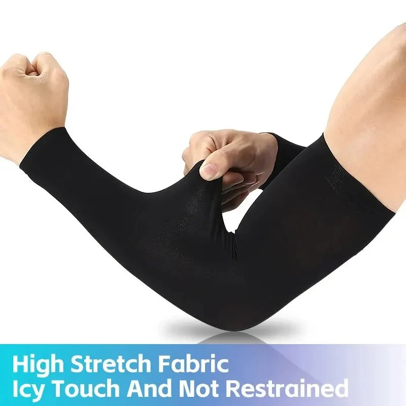 Ice Silk Arm Sleeves